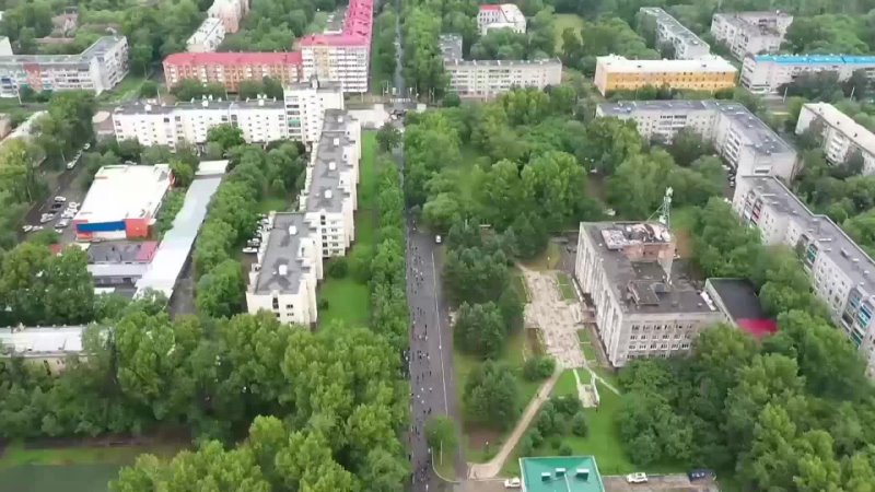 Массовый легкоатлетический забег прошёл в Комсомольске